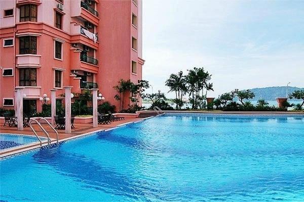 Sabakuba Homestay Marina Court Condominium كوتا كينابالو المظهر الخارجي الصورة